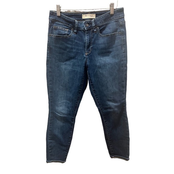 Gap Womens Curvy Dark Indigo Skinny Jeans - Picture 3 of 7